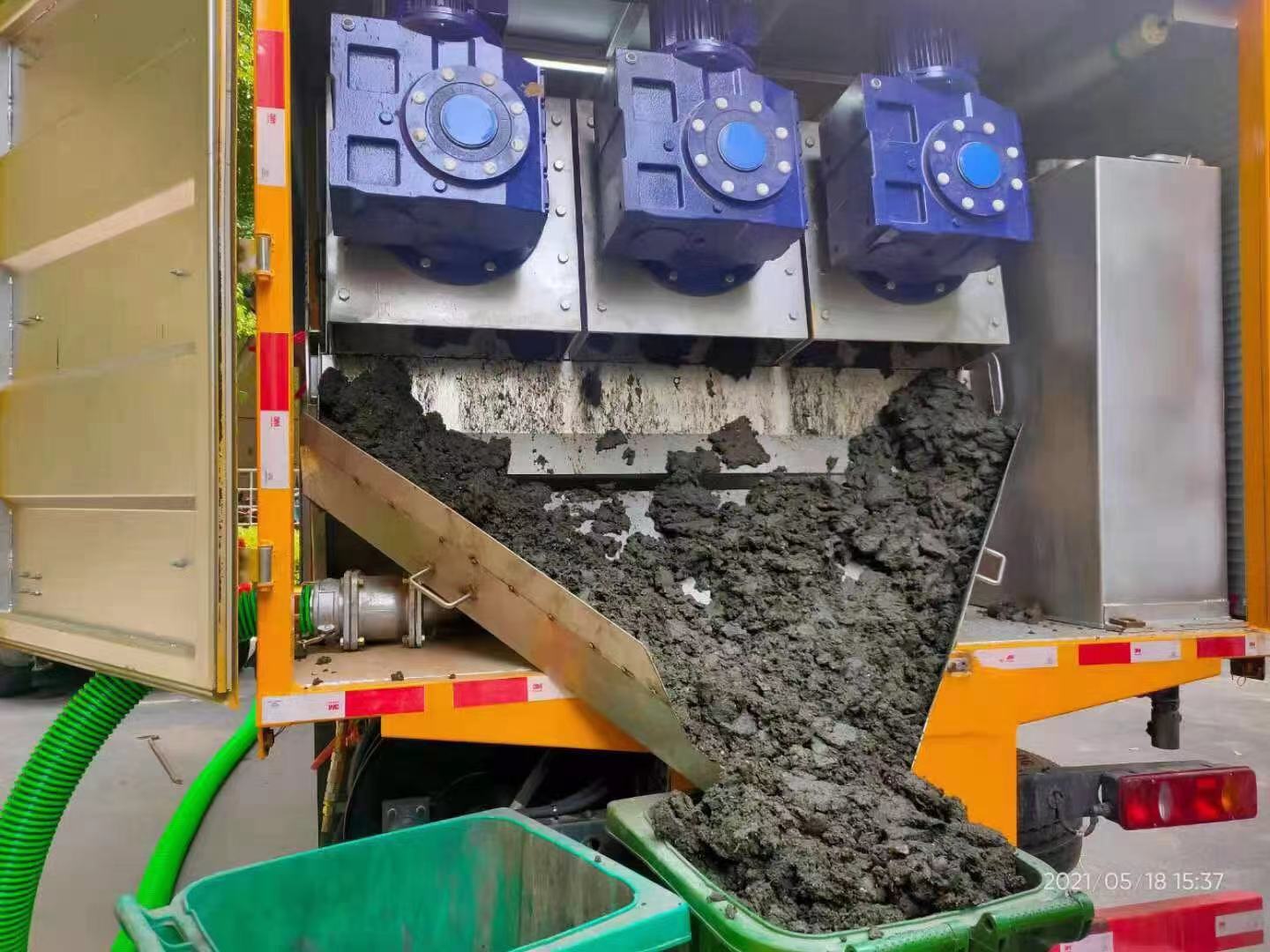 湾里化粪池清掏城市维护站-泥浆净化干湿分离处理